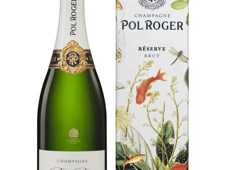 Pol Roger Brut Reserve in Gift Box, 75 cl Cheap