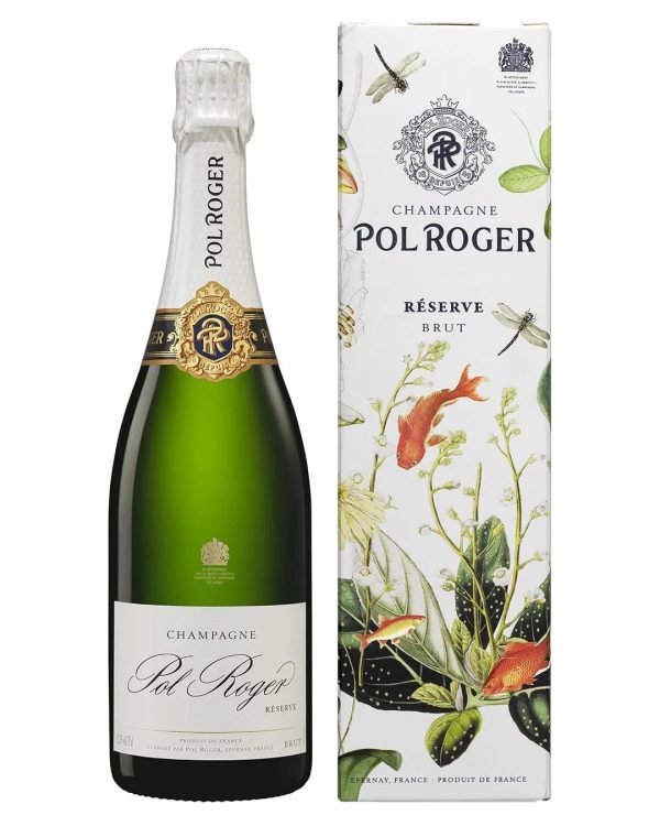 Pol Roger Brut Reserve in Gift Box, 75 cl Cheap