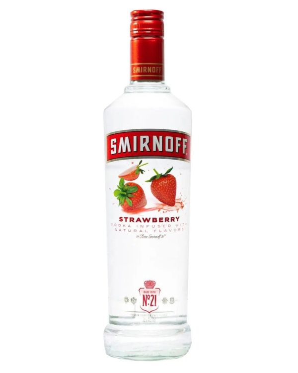 Smirnoff Strawberry Vodka, 75 cl on Sale