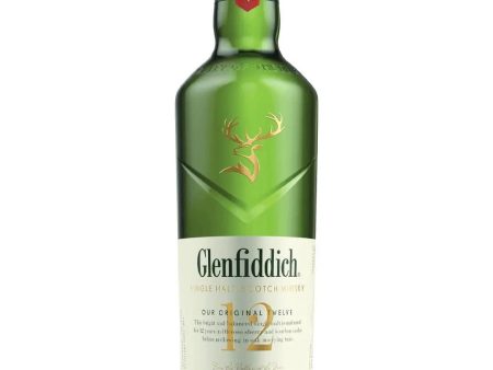 Glenfiddich 12 Year Old Single Malt Scotch Whisky, 1 L Online Hot Sale