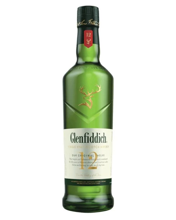 Glenfiddich 12 Year Old Single Malt Scotch Whisky, 1 L Online Hot Sale