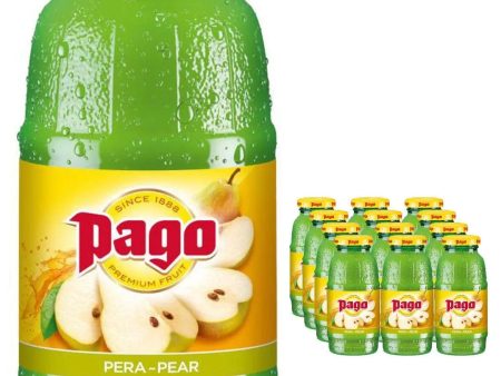 Pago Pear Juice Multipack, 12 x 200 ml on Sale