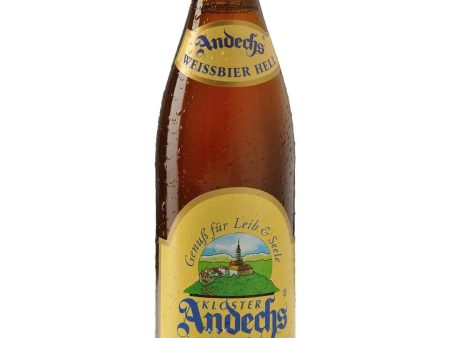 Andechs Weissbier Hell, 500 ml For Sale