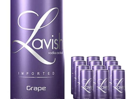 Lavish Grape Vodka Cocktail Can, 1 x 330 ml Cheap