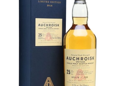 Auchroisk 1990 25 Year Old Special Releases 2016 whisky, 70 cl Online now