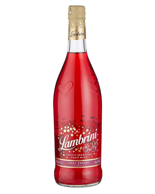 Lambrini Very Cherry Slightly Sparkling Fruit Wine, 75 cl Hot on Sale