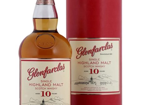 Glenfarclas 10 Year Old Single Malt Whisky, 70 cl Online now