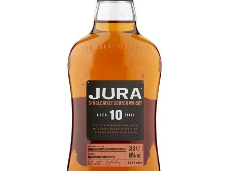 Jura 10 Year Old Whisky, 35 cl For Sale