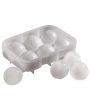 Beaumont 6 Cavity Clear Silicone Ice Ball Mould For Cheap