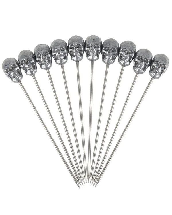 Beaumont Skull Garnish Pick PK10 Hot on Sale