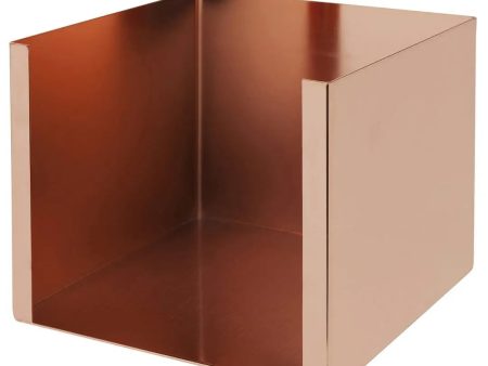 Beaumont Rose Gold Napkin Holder For Cheap