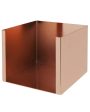 Beaumont Rose Gold Napkin Holder For Cheap