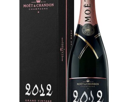 Moët & Chandon Grand Vintage Rosé 2012 in Gift Box, 75 cl Hot on Sale