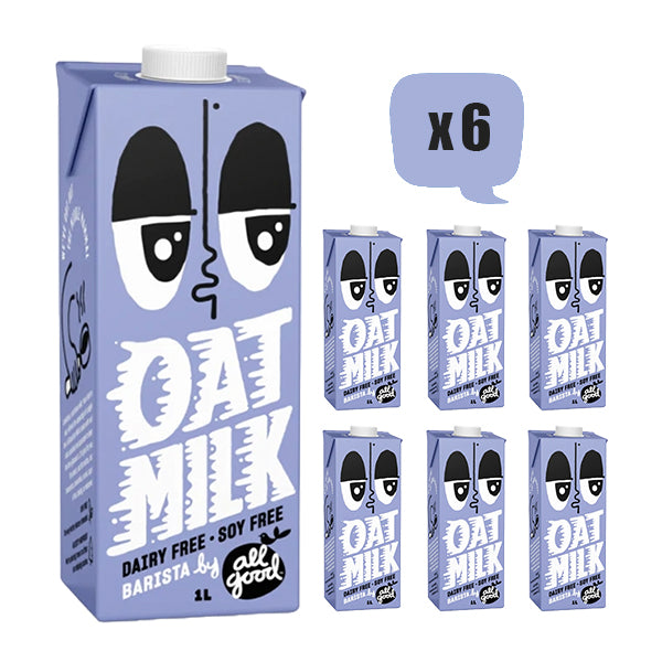 ALL GOOD Barista Oat Milk, 1Ltr, Pack of 6 Online