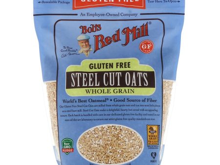 BOB S RED MILL Gluten Free Steel Cut Oats, 680g For Sale