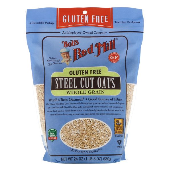 BOB S RED MILL Gluten Free Steel Cut Oats, 680g For Sale