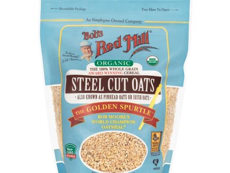 BOB S RED MILL Organic Wholegrain Steel Cut Oats, 680g Cheap