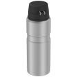 Thermos King Vacuum Insulated Bottle with Flip Lid 710ml - Matte Steel Online Hot Sale