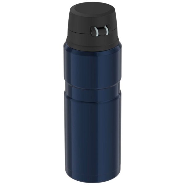 Thermos King Vacuum Insulated Bottle with Flip Lid 710ml - Midnight Blue Hot on Sale