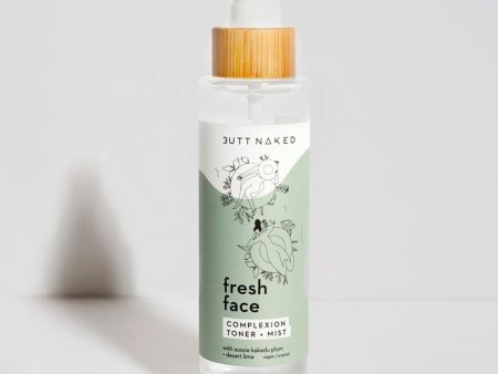 Butt Naked Fresh Face Complexion Toner 120ml Supply