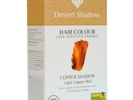 Desert Shadow Organic Hair Colour - Copper Shadow 100g Sale