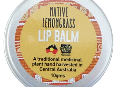 Bush Balm Native Lemongrass Lip Balm 10g Online Hot Sale