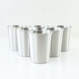 Reusable Stainless Steel Drinking Cups - Set of 6 For Cheap