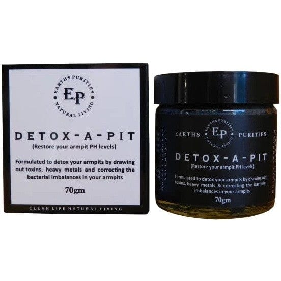 Earths Purities Detox-A-Pit Charcoal Underarm Detox Discount