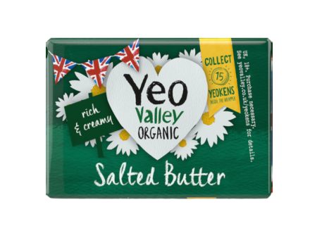 YEO VALLEY Organic Salted Butter, 200g Sale