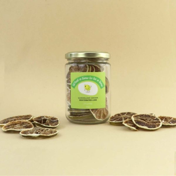 QLD Grown Dehydrated Lime in jar 40g Hot on Sale