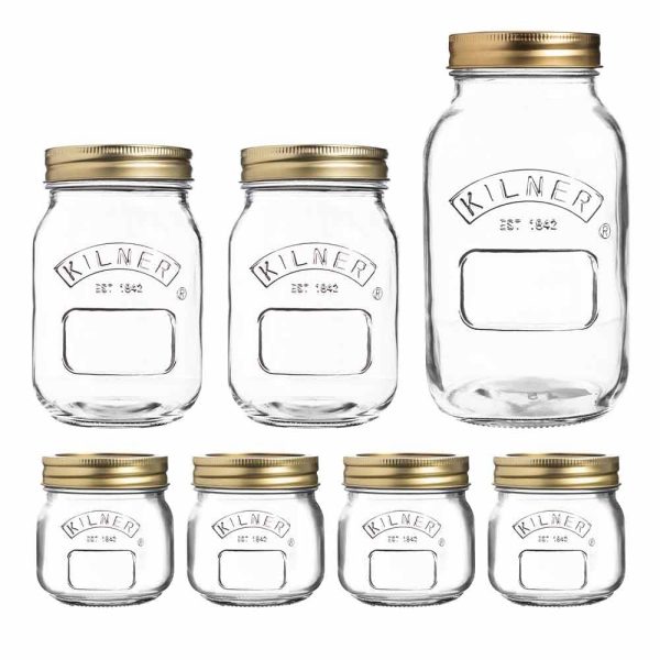 Kilner Preserving 7 Piece Jar Set Hot on Sale