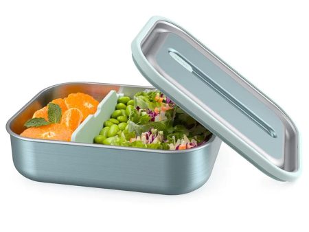 Bentgo Microwavable Stainless Steel Leak-proof Lunch Box 1200ml Aqua Online now