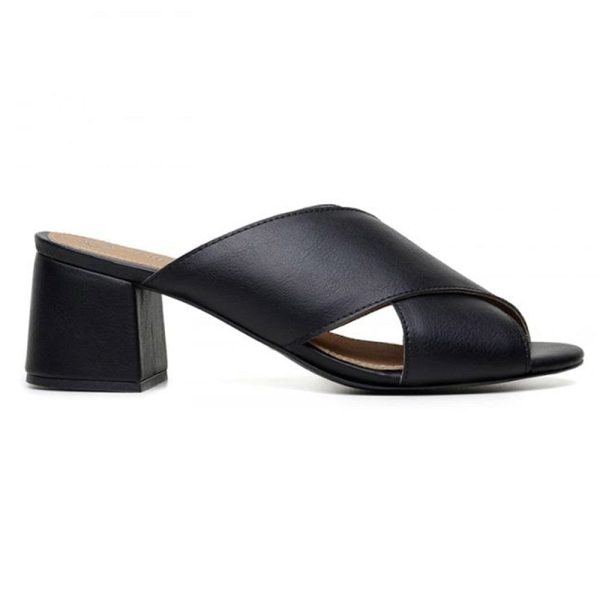 Ahimsa Dolores Vegan Heeled Sandals - Black Online Hot Sale