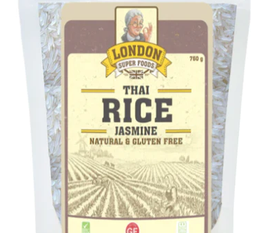 LONDON SUPER FOODS Thai Natural Jasmine Rice, 750g Supply