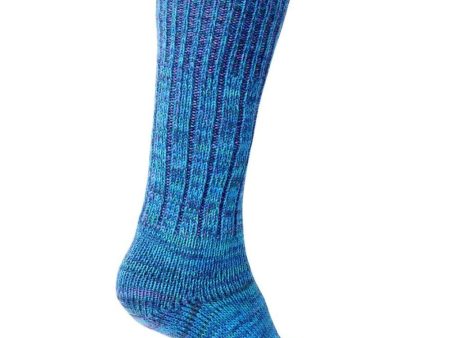 Mongrel Socks Pure Merino Wool Socks - Blue Green Discount