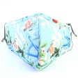 Reusable Cloth Face Mask - Blue Floral Online Hot Sale