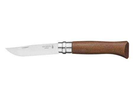 Opinel Traditional No.08 Stainless Steel Pocket Knife - Walnut Online Hot Sale