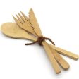 Biome Bamboo Cutlery Set with Case - 3 piece Sale