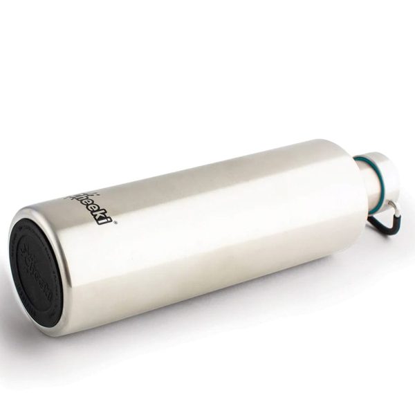 Cheeki 1 Litre Stainless Steel Insulated Bottle - Silver on Sale