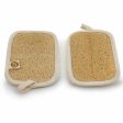 Ecomax Kitchen & Bathroom Loofah Scouring Pad - Twin Pack Hot on Sale