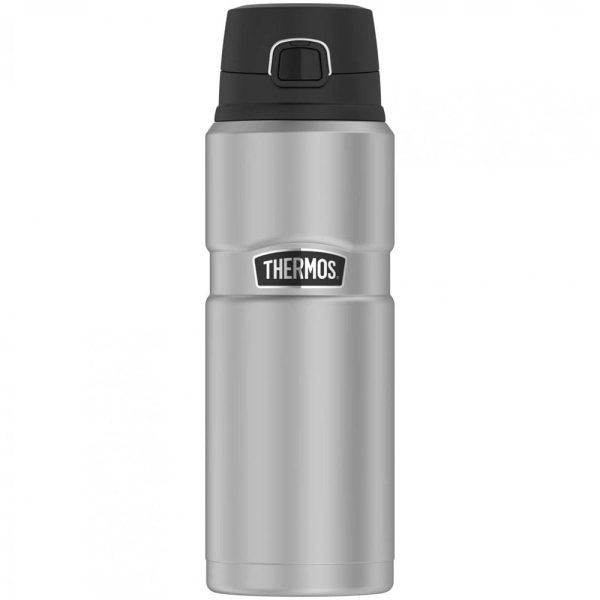 Thermos King Vacuum Insulated Bottle with Flip Lid 710ml - Matte Steel Online Hot Sale