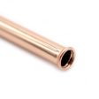 Rose Gold Stainless Steel Safety Straw 8mm - Bent Supply