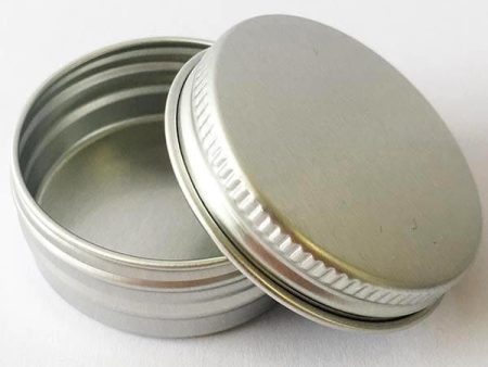 Aluminium Reusable Container with Lid 15ml For Sale