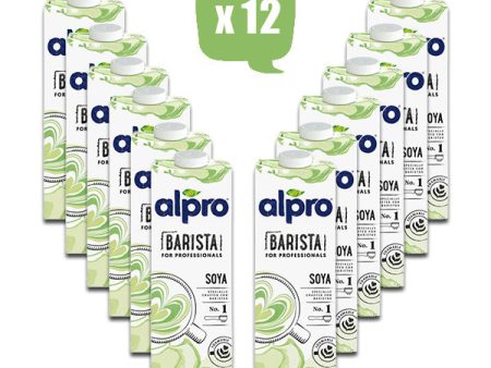 ALPRO Soya Barista For Professionals, 1Ltr - Pack Of 12, Vegan Fashion