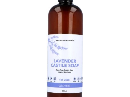 Biome Liquid Castile Soap 500ml - Lavender For Cheap