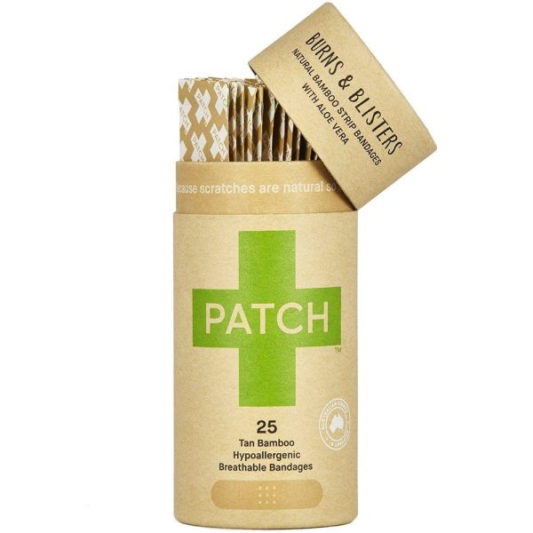 Patch Bamboo Bandages 25 strips - Aloe Vera Hot on Sale