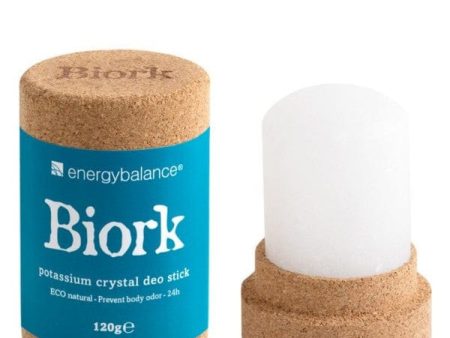 Biork Plastic Free Potassium Crystal Deodorant Stick Online now