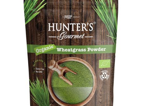 HUNTER S GOURMET Organic Wheat Grass Powder, 250g For Discount