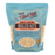 BOB S RED MILL Quick Cooking Rolled Oats Whole Grain, 907g For Sale