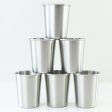 Reusable Stainless Steel Drinking Cups - Set of 6 For Cheap